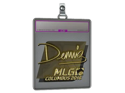 Sticker Slab | dennis (Gold) | MLG Columbus 2016