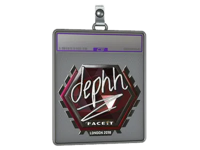 Sticker Slab | dephh (Foil) | London 2018
