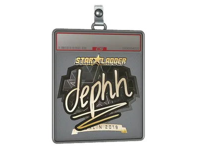 Sticker Slab | dephh (Gold) | Berlin 2019