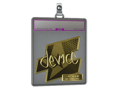 Sticker Slab | device (Gold) | Atlanta 2017