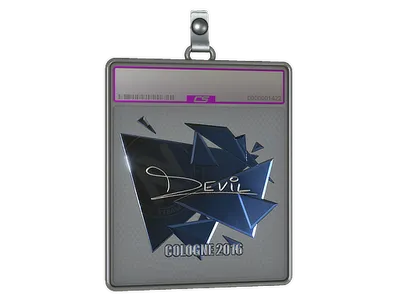 Sticker Slab | DEVIL (Foil) | Cologne 2016