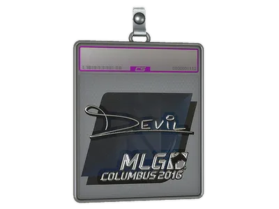 Sticker Slab | DEVIL (Foil) | MLG Columbus 2016