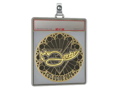 Sticker Slab | dexter (Gold) | Cologne 2026
