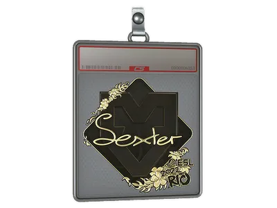 Sticker Slab | dexter (Gold) | Rio 2022