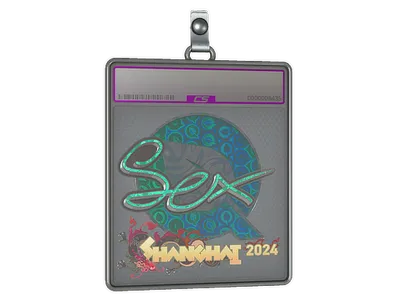 Sticker Slab | dexter (Holo) | Shanghai 2024