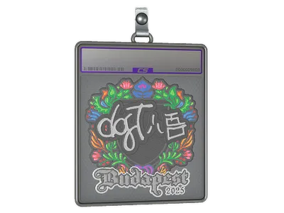 Sticker Slab | dgt (Embroidered) | Budapest 2025