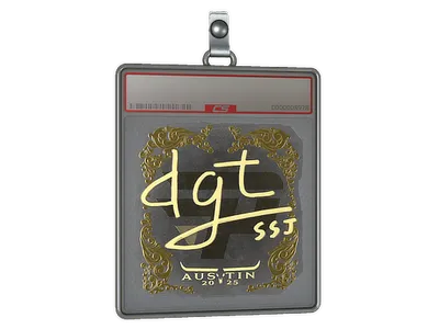 Sticker Slab | dgt (Gold) | Austin 2025