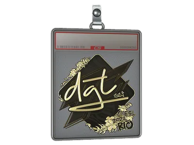 Sticker Slab | dgt (Gold) | Rio 2022