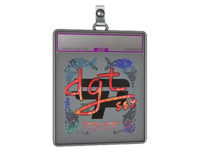 Sticker Slab | dgt (Holo) | Austin 2025