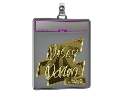 Sticker Slab | disco doplan (Gold) | Atlanta 2017