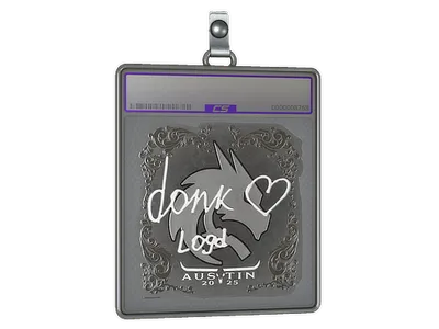 Sticker Slab | donk (Foil) | Austin 2025