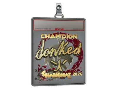 Sticker Slab | donk (Gold, Champion) | Shanghai 2024