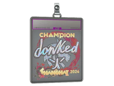 Sticker Slab | donk (Holo, Champion) | Shanghai 2024