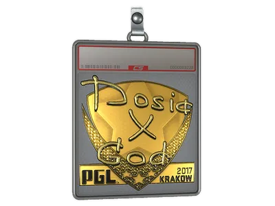 Sticker Slab | Dosia (Gold) | Krakow 2017