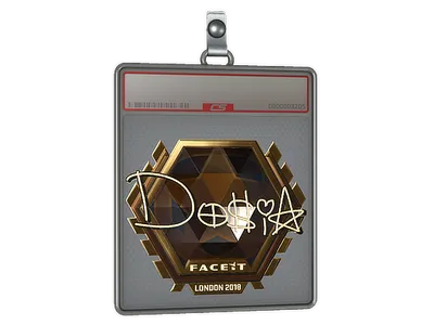 Sticker Slab | Dosia (Gold) | London 2018