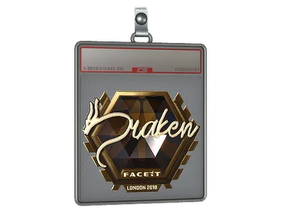 Sticker Slab | draken (Gold) | London 2018