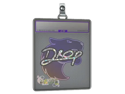 Sticker Slab | drop (Glitter) | Paris 2023