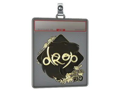 Sticker Slab | drop (Gold) | Rio 2022