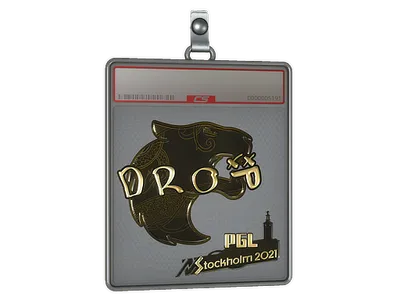 Sticker Slab | drop (Gold) | Stockholm 2021