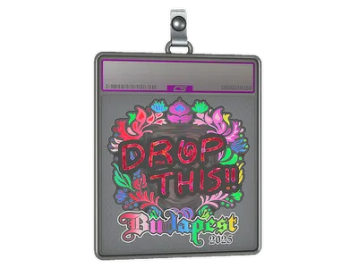 Sticker Slab | drop (Holo) | Budapest 2025