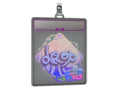 Sticker Slab | drop (Holo) | Rio 2022