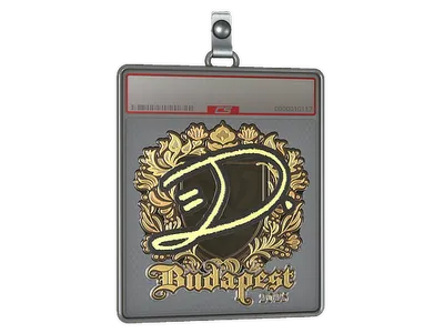 Sticker Slab | dumau (Gold) | Budapest 2025