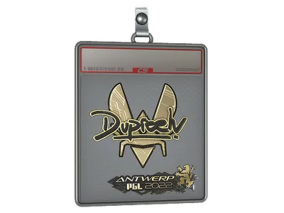 Sticker Slab | dupreeh (Gold) | Antwerp 2022