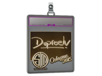 Sticker Slab | dupreeh (Gold) | Cologne 2015