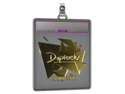 Sticker Slab | dupreeh (Gold) | Cologne 2016