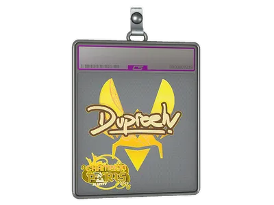 Sticker Slab | dupreeh (Holo, Champion) | Paris 2023