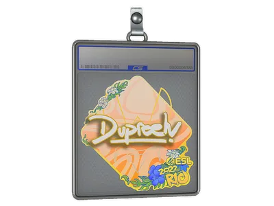 Sticker Slab | dupreeh | Rio 2022