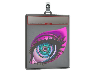 Sticker Slab | Dystopian Gaze (Lenticular)