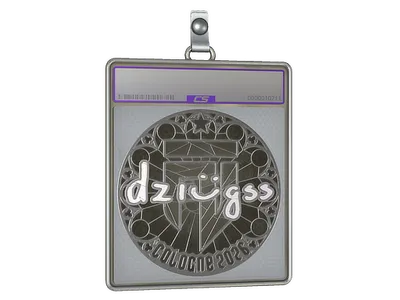 Sticker Slab | dziugss (Foil) | Cologne 2026