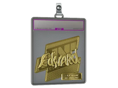 Sticker Slab | Edward (Gold) | Atlanta 2017