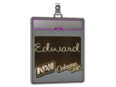 Sticker Slab | Edward (Gold) | Cologne 2015