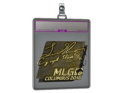 Sticker Slab | Edward (Gold) | MLG Columbus 2016