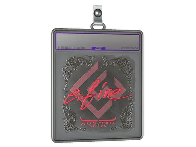 Sticker Slab | efire (Foil) | Austin 2025