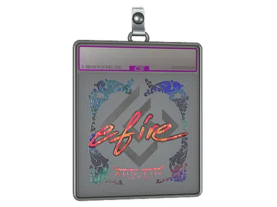 Sticker Slab | efire (Holo) | Austin 2025