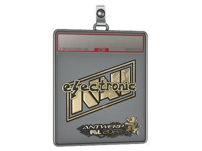 Sticker Slab | electronic (Gold) | Antwerp 2022