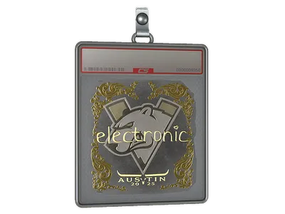 Sticker Slab | electronic (Gold) | Austin 2025