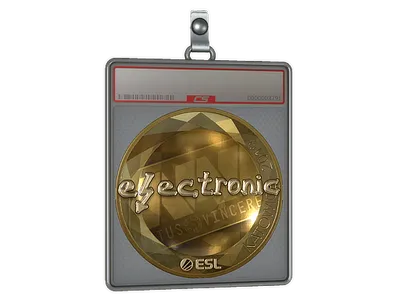 Sticker Slab | electronic (Gold) | Katowice 2019