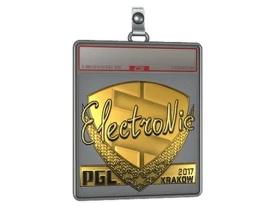 Sticker Slab | electronic (Gold) | Krakow 2017