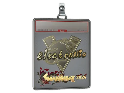 Sticker Slab | electronic (Gold) | Shanghai 2024