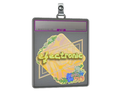 Sticker Slab | electronic (Holo) | Rio 2022
