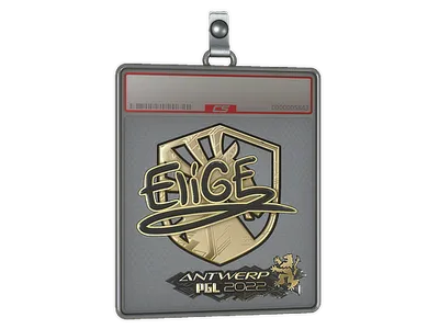 Sticker Slab | EliGE (Gold) | Antwerp 2022