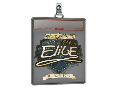 Sticker Slab | EliGE (Gold) | Berlin 2019