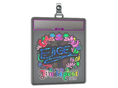 Sticker Slab | EliGE (Holo) | Budapest 2025