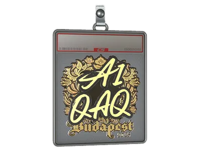 Sticker Slab | EmiliaQAQ (Gold) | Budapest 2025