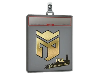 Sticker Slab | Entropiq (Gold) | Stockholm 2021