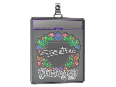 Sticker Slab | esenthial (Embroidered) | Budapest 2025